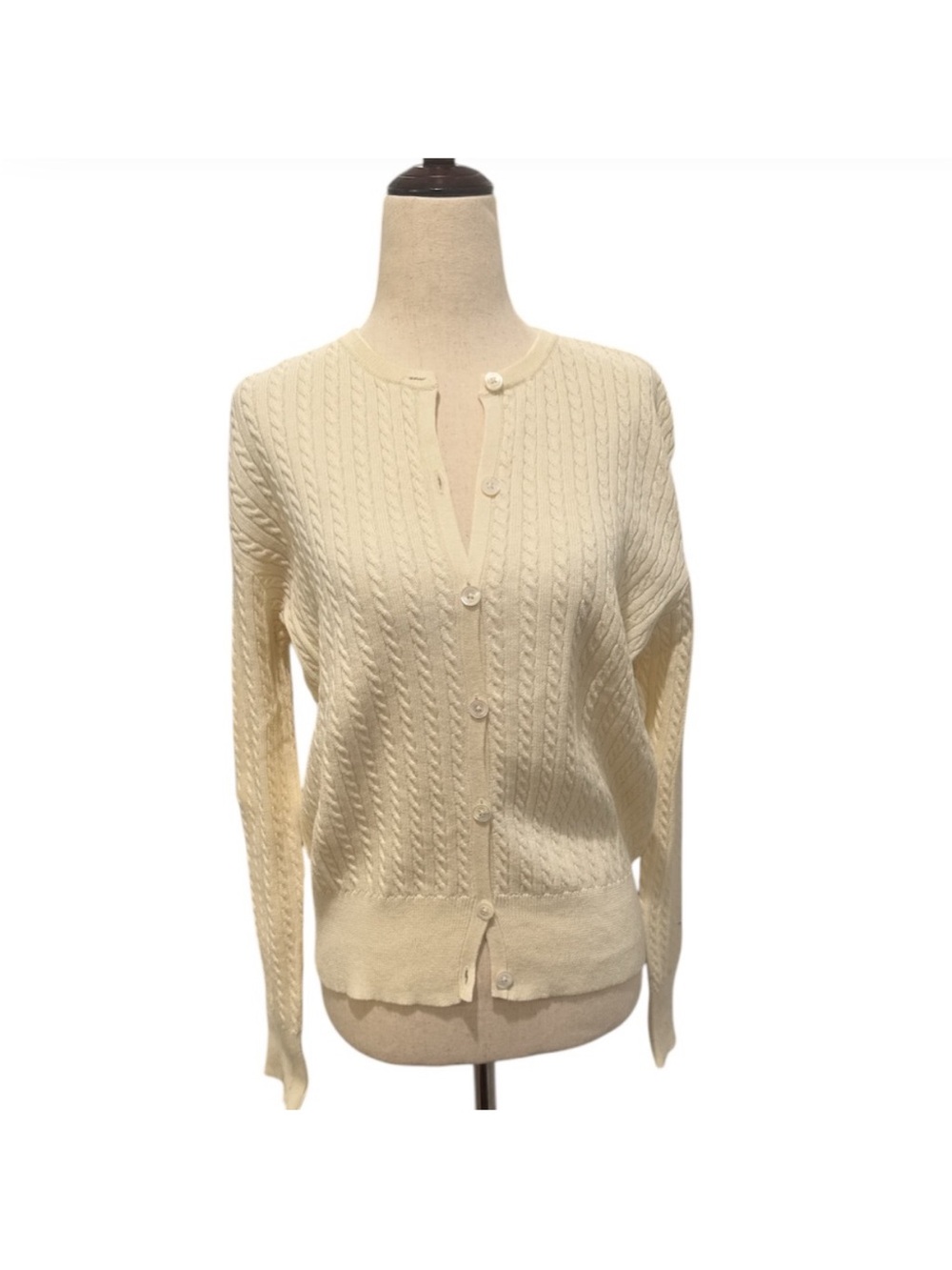 Ralph Lauren Cream Cardigan